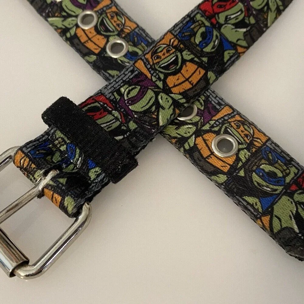 Teenage Mutant Ninja Turtles TMNT Belt w Buckle Youth Medium 24